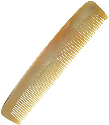 znatoo Kamm aus echtem Horn (19 cm lang, hell)