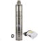 Agora-Tec® 4 Zoll Brunnenpumpe Tiefbrunnenpumpe PREMIUM 370W-1.8-75-screw 30m Kabel sandverträglich sandresistent, Qmax: 1800l/h, Hmax : 90 m, max.: 9 bar (technologische Toleranz von +/- 10%)