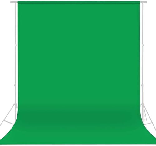Fotostudio Hintergrund für Fotografie,Faltbare Green Screen,3 x 3m Foto Hintergrund Greenscreen Stoff,Modefotografie Greenscreen,Videoaufnahme Greenscreen,Greenscreen
