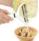 2PCS Cabbage Shredder Slicer Peeler for Coleslaw, Cabbage Cutter Grater Shredder for Sauerkraut, Large Y Peeler Wide Blade Vegetable Peeler, White with Green