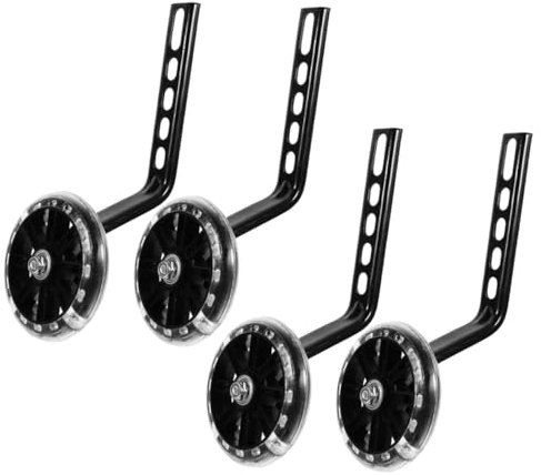 Milisten 2paare Fahrrad-stützräder Für Kinderfahrräder Aus Hochwertigem Eisenmaterial Robust Und Langlebig Mit Verstärktem Design Für Stabilität Und Einfach Zu Montieren