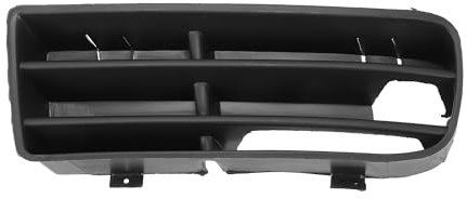 Hihaha Griglia per fari fendinebbia No.1J0853665B per Volkswagen Golf 4 MK4 1998-2004 Anteriore Sinistro Copertura Inferiore Anteriore Paraurti per Fari Fendinebbia Inserti ABS 1 Pz Nero