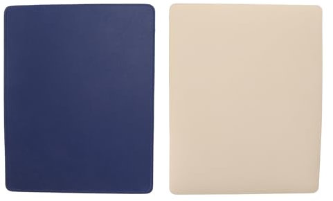 2 Stück Nähmaschinen Pedalmatte 23 x 19 cm Gummi Nähmatte Dämpfend, Rutschfest Reduziert Vibrationen, Nähmaschinen Zubehör für Fußstützen, Bleibt in Position