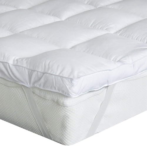 Bedecor Ultra-weich Matratzenauflage 140 x 190 cm, Mikrofaser Polyester Matratzentopper,Matratze Maschinenwaschbar-Atmungsaktive- Hypoallergene für Sofabett und Gästebett