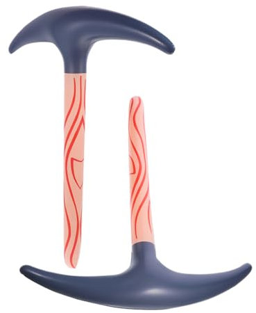 Generisch 2 Stück Knifflige Spielzeuge Für Luftballons Kinderspielzeug Aufblasbares Trickspielzeug Aufblasbare Spielzeuge Aufblasbare Spitzhacke Dekoration Aufblasbare Spitzhacke