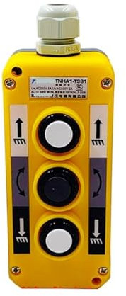 Industrielle Fernbedienung Druckknopfschalter Kran LKW Controller Schalter Steuerung Aufzug Elektrische COB-T381 COB-281 COB-481 1Pcs(COB-381)