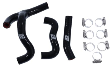avdb-moto Kit de Tuyaux/Durite de Radiateur d'eau compatible avec KTM SX 50 2012-2023, SX 50 MINI 2019-2023, SX 50 FACTORY 2021-2022, SX-S 50 2012-2016 (Noir)