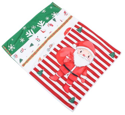 GLEAVI 4stücke Teiliges Weihnachts-küchentuch Mikrofaser Geschirrtücher Weihnachten Mit Absorbierenden Handtüchern Für Küche Haushalt Und Unterwegs Weiche Schnelltrocknende Reinigungstüch