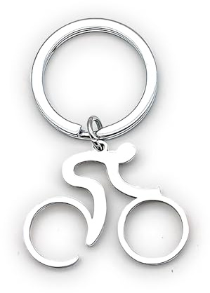 Zynara Schlüsselanhänger Sport, Glücksbringer Geschenk für Jungen Fitnesstrainer Fechter Boxer Fahrradliebhaber