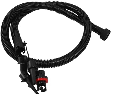 BESPORTBLE Inflatable Kayak Pump Hose Adapter Kit PVC Air Pump Extension Tube with Valve Connector Compatible with Paddle Boards Boats Hot Tubs for Stable Quick Inflation and Outdoor Use