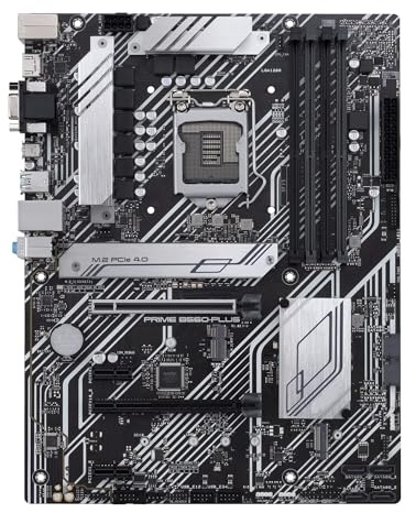 Cartes mères Fit for ASUS Prime B560-PLUS B560M-A AC, Socket Intel B560, LGA1200, DDR4 128 Go, Compatible avec Les processeurs Core i3-10100, i5-11400 et i7-10700F/11900F(Prime B560-PLUS)