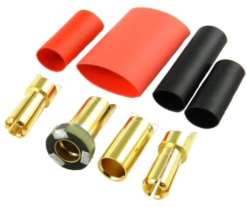 Jeti JMS-ASC5 Schwarz, Gold, Rot - Stecker (schwarz, Gold, rot)