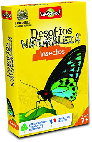 bioviva ! - Defi Nature - Insectes - Version en Espagnol, 11.4 cm x 7.2 cm x 2 cm