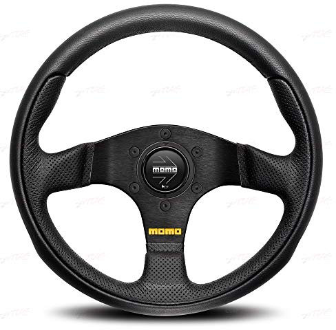 Momo S3701968 Volante Team Pelle Nero