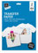 2 Pack A4 T-Shirt Transfer Paper Easy Iron