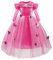 MYRISAM Robe de Cendrillon de Carnaval Papillon Déguisements Filles Princesse Costume de Cinderella Halloween Cosplay Noël Robe de Soirée Cérémonie Anniversaire Photographie Bal 4-5 Ans