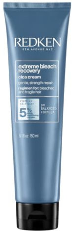 Redken Haarlotion für blondierte und gebleichte Haare, Repariert und regeneriert, Mit Centella Asiatica, Extreme Bleach Recovery Cica, 150 ml