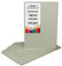 20x Buchbinderpappe DIN A3 (29,7 x 42 cm) - Stärke 1,0 mm (0,1 cm) - Grammatur: 615 g/m² - Graupappe zum Basteln, Modellbau, Buchbinden