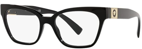 Versace VE3294 - GB1 Eyeglass Frame BLACK w/DEMO LENS 53mm