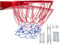 molti Basketballkorb Ø 45 cm Wandmontage | Basketballring mit Netz Kipp-Mechanismus mit zertifizierten Federn kippbarer | Basketball Outdoor & Indoor