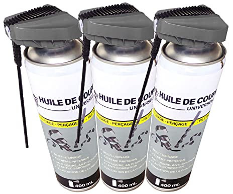 Méduze - Lot 3 x huile de coupe universelle 400mL