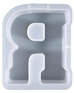 ISAKEN Epoxidharz Formen Buchstaben Kunstharz Silikonformen Großer Buchstaben DIY Epoxidharz Set Silikonform GießForm Resin für Basteln Resin Mold Handwerk für Handwerk DIY Dekoration