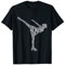 Ice Skating Girl - Typografie Roller Figure Skater Winter T-Shirt