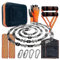 Seilkettensäge - Baumgliedsäge - Taschenkettensäge mit Zähnen & Seilen Kit, Seilkettensäge mühelos hohe & niedrige Äste schneiden Monozoz