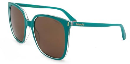 POLAROID PLD 6218/S Sonnenbrille, Grün, 56 für Damen, grün, 54