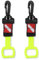 Dawitrly 2 Pack Tauchregler Octopus Halter, Octopus Mundstück Retainer mit Federclip, Tauchflaggen-Gurtband und Silikonring, 2. Stufe Regulator Keeper für Taucher und Schnorchler (Gelb)