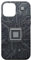 Carcasa para iPhone 12 mini Placa base Microchip Circuito Negro TI Fondo de computadora