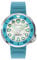 Nubeo Men's 50mm Ventana Automatic Limited Edition Rare Blue Watch with Silicone Strap NB-6102-04