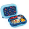 wooshwa Fiambrera Infantil - Bento Snack Lunch Box - Loncheras para Niñas Niños - Caja Almuerzo Infantil con Compartimentos - Sin BPA y apta para Lavavajilla - 745ml - Dinosaurio Azul