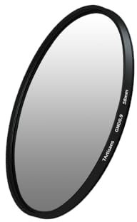 7artisans GND 0.9 Drehbarer weicher Verlaufsfilter (3 Blendenstufen) 46mm/49mm/52mm/55mm/58mm/62mm/67mm/72mm/77mm/82mm GND 0.9 Neutralgraues Verlaufsfilterobjektiv (62mm)