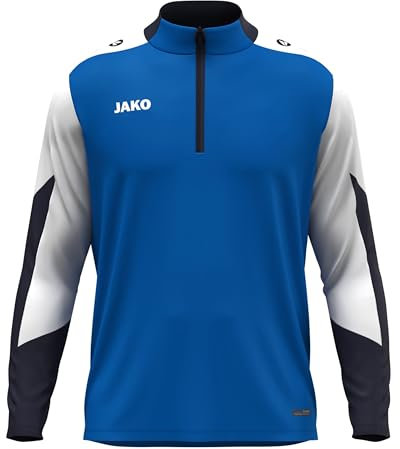 JAKO Unisex Ziptop Dynamic, royal/weiß/Marine, 3XL