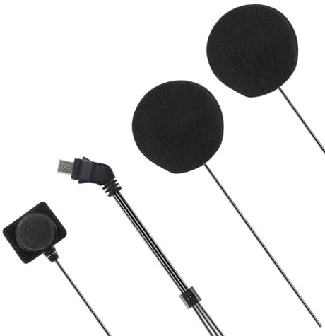 Quystetes da moto Bluetooth Auricolare Microfono Altoparlante Accessori per Full-Helmet