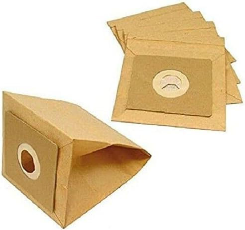Vacuum Cleaner Bags 5 Pack for Bush Argos Model VCB35B15C1J7W-70 VYTRONIX RBC02 BC-402 BC-501 Argos Value VC-401 VC-402 Strong Efficiency Paper Dust Bags Hoover Storage Bags Vacuum Cleaner Accessories