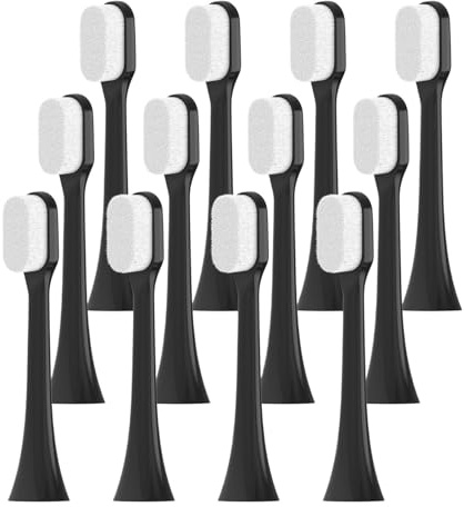 24 Pcs Soft Bristles Replacement Brush Heads，Compatible For Electric Toothbrush For Sensitive Teeth & Gums Care
