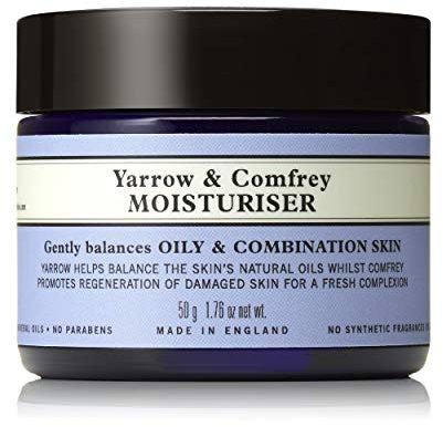 Neal's Yard Remedies Yarrow & Comfrey Moisturiser | Ideal for Oily & Combination Skin | 50g