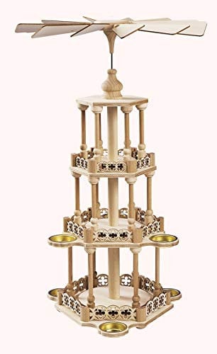 Unbekannt Saico PBS2002 Pyramide Bois Multicolore Grand Modèle