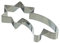 Weihnachtsausstecher Edelstahl Komet Stern Weihnachtsstern 230x110x30