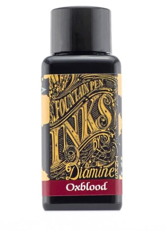 Diamine - Oxblood fountain pen ink, 30 ml
