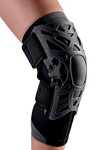 DJO - Knee Reaction Brace, Talla XL-XXL, Color Negro/Gris
