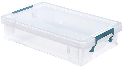 StoreStack 5.5 Litre Storage Box W400xD255xH80mm Clear RB90121