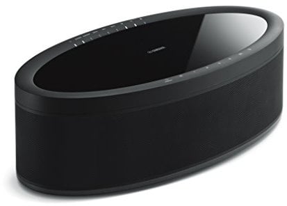 Yamaha MusicCast 50 Musikbox (Multiroom Stereo-Lautsprecher kompatibel mit Alexa Sprachsteuerung - bequem Musik streamen – Wireless Speaker mit raumfüllendem Klang) schwarz