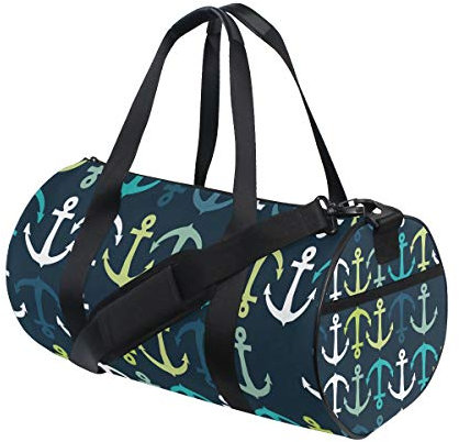 Eslifey Einzigartige Anker Fitness Sporttasche Gym Bag Reisetasche Seesack für Damen und Herren