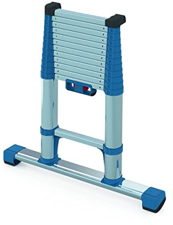 Zarges Compactstep L - Teleskop-Sprossen-Anlegeleiter 13 Sprossen
