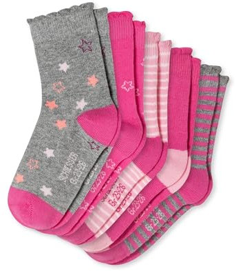 Schiesser Mädchen Strümpfe Mädchen - Schiesser Str mpfe M dchen Socken 5er Pack, Sortiert 5, 31-34 EU