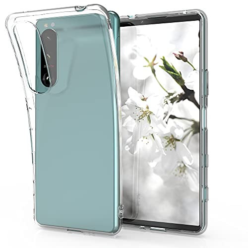 kwmobile Hülle kompatibel mit Sony Xperia 5 III - Silikon Handyhülle transparent - Handy Case in Transparent