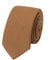 Houlife Krawatten für Herren, solide Herren-Krawatte, Baumwolle, gestreift, schmale Herrenkrawatten für Hochzeit, Party, braun, S